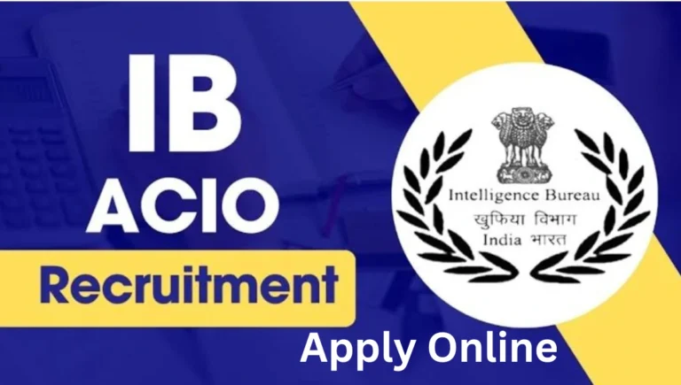 IB (ACIO) Recruitment 2023